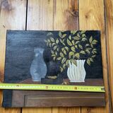 Still life, canvas oil