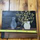 Nature morte, huile toile