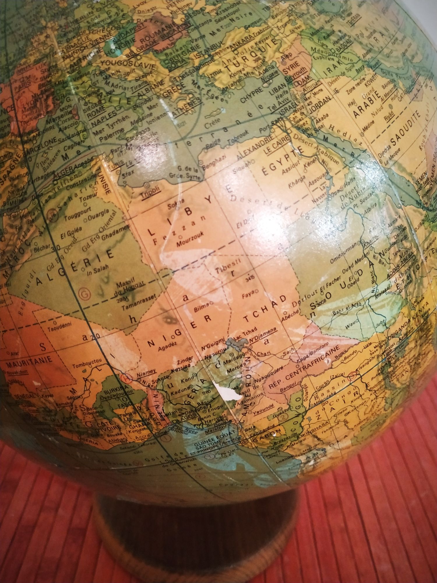 Luminous globe Räth 80's