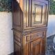 Buffet ancien deux corps en noyer 1800