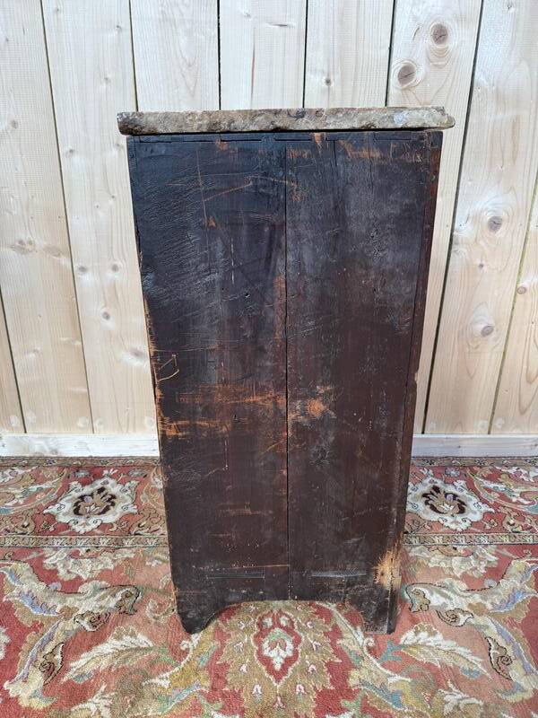 Encoignure en marqueterie époque Louis