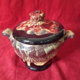 VINTAGE MORVAN CERAMIC SUGAR BOWL