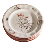 8 assiettes à dessert