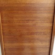 Vintage filing cabinet with roller shutter