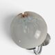 Space Age wall light in chrome and Murano glass by Mazzega – Years