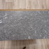 Art Deco bedside table in oak, restored