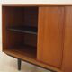 Danish teak sideboard 1960s with bar section and sliding doors