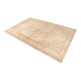 Neutral Vintage Anatolian Wool Rug
