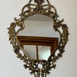 Gilded bronze mirror