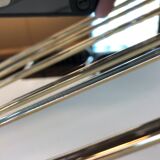 Galvano brass swivel mirror coat rack 1963