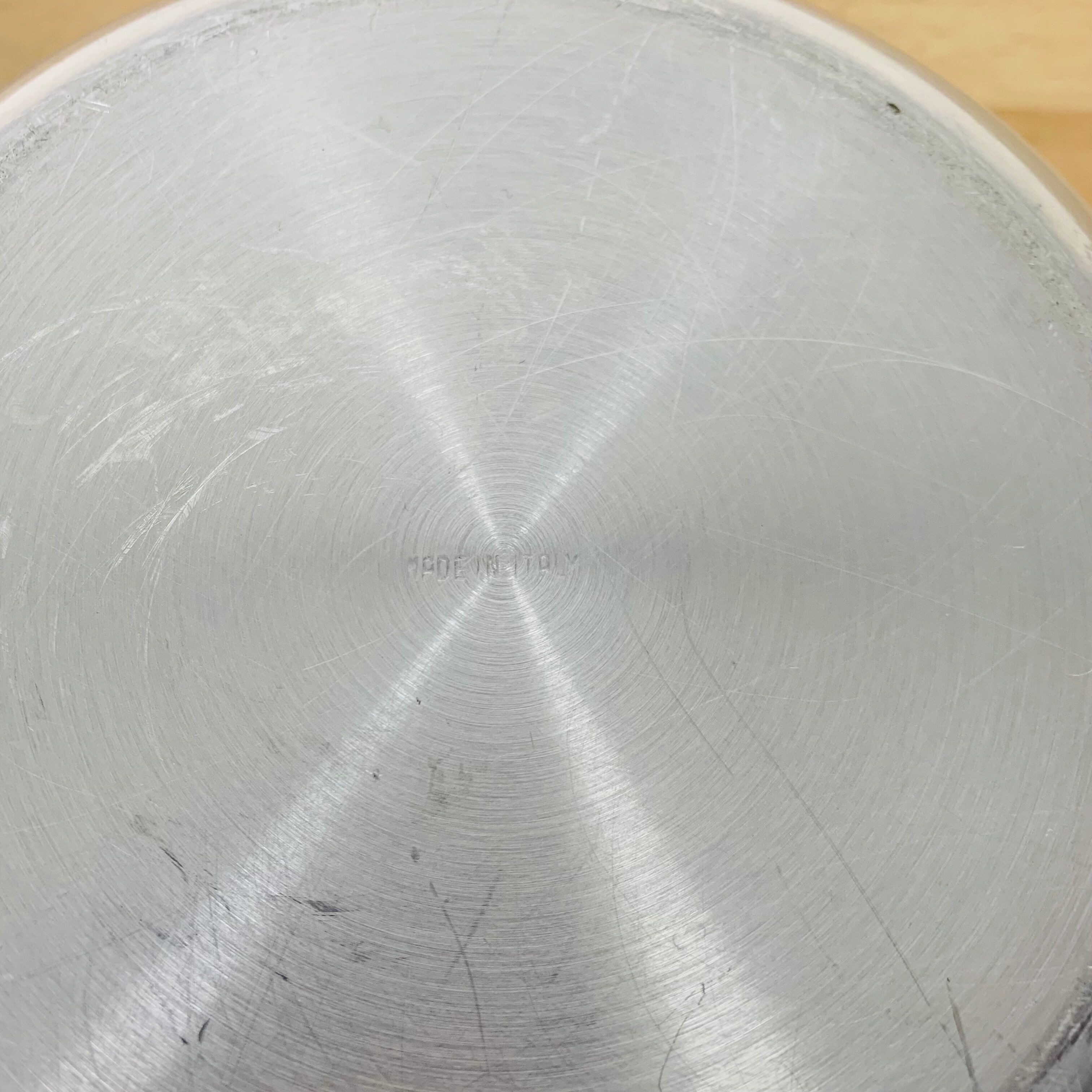 Ice bucket apple aluminum 70s