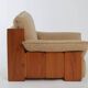 Fauteuil en orme Maison Regain - années 1980