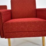 Paire de fauteuils des années 1950, Tchécoslovaquie