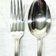 12 Louis XIV style silver cutlery sets