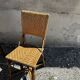 Vintage woven rattan set