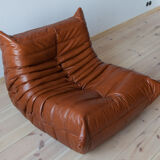 2 seater sofa and armchair Togo  designed by Michel Ducaroy 1973