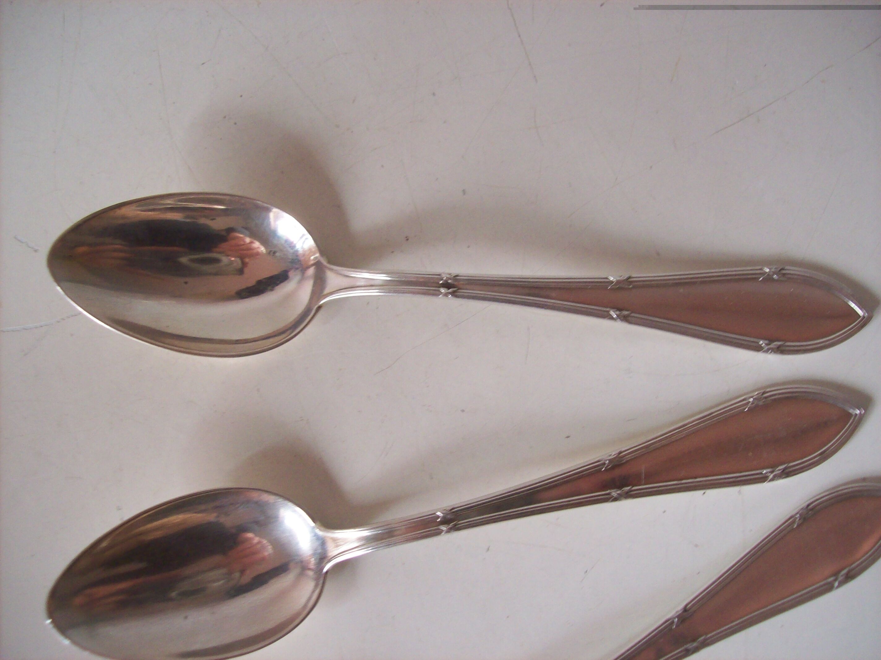Small sterling silver spoons