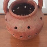 Terracotta pot / chestnut grill
