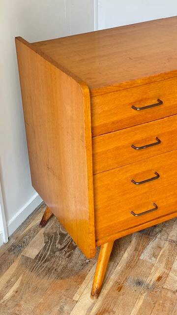 COMMODE Pieds Compas VINTAGE