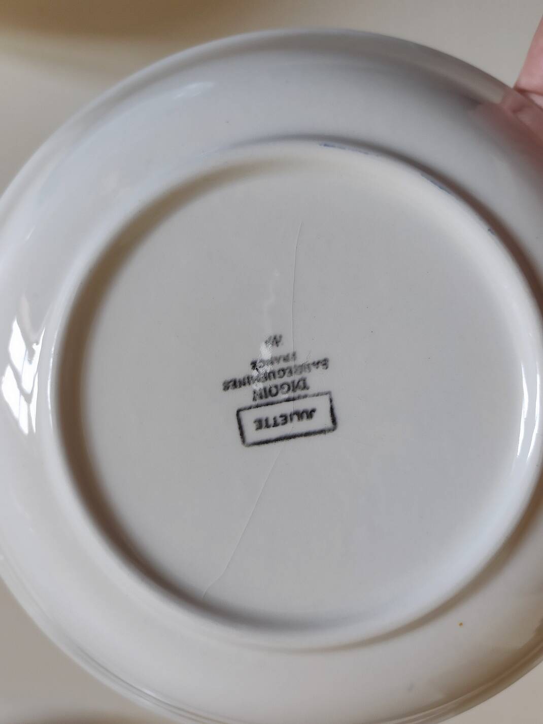 6 Digoin “Juliette” soup plates