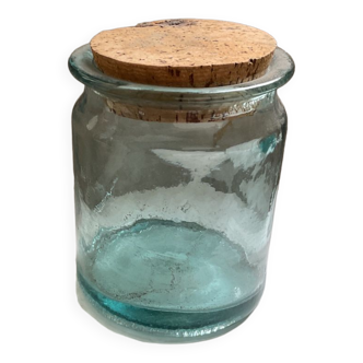 Vintage glass jar