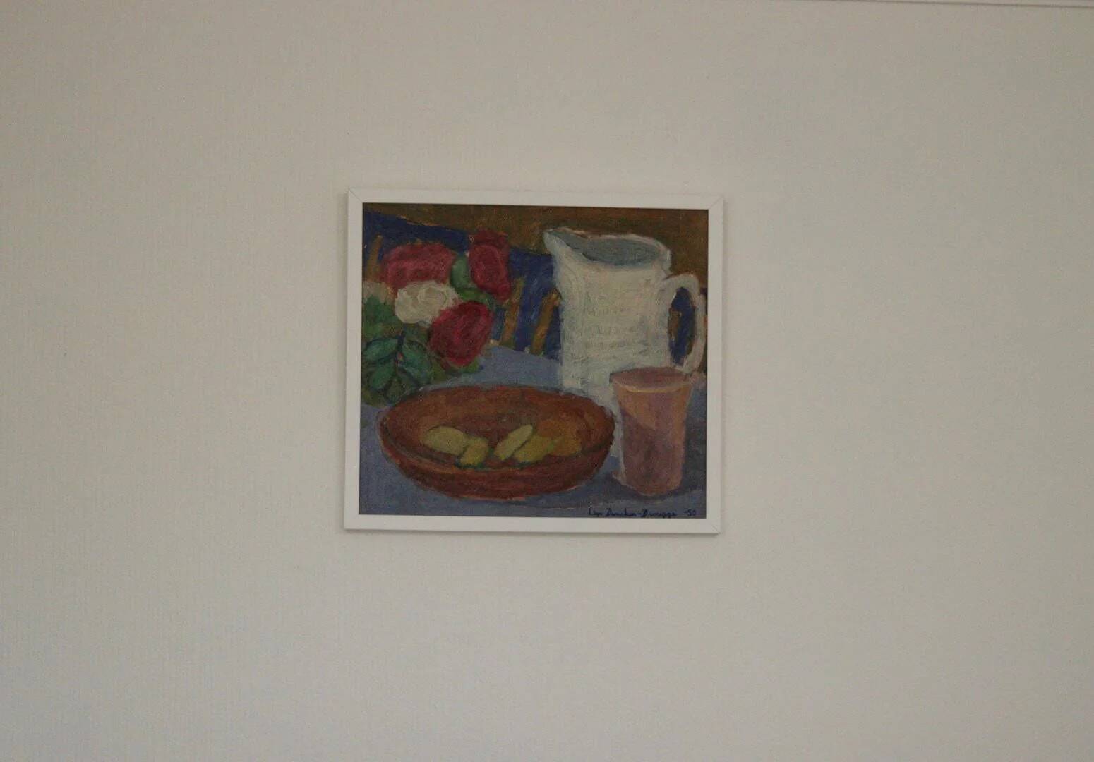 "Jug and Fruit" by Lise Drougge