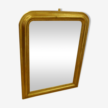 Miroir Louis Philippe doré 100x76cm