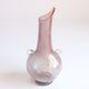 Pink Pulegoso glass vase with little ears, 1960s