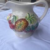 Pitcher with fruit decoration