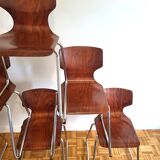Pagholz Design Elmar Flötotto chairs from the 70s