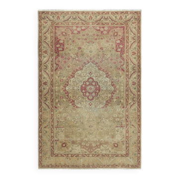Tapis turc Kayseri fait main vintage, 100 % laine