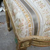 Old Louis XVI fabric chair