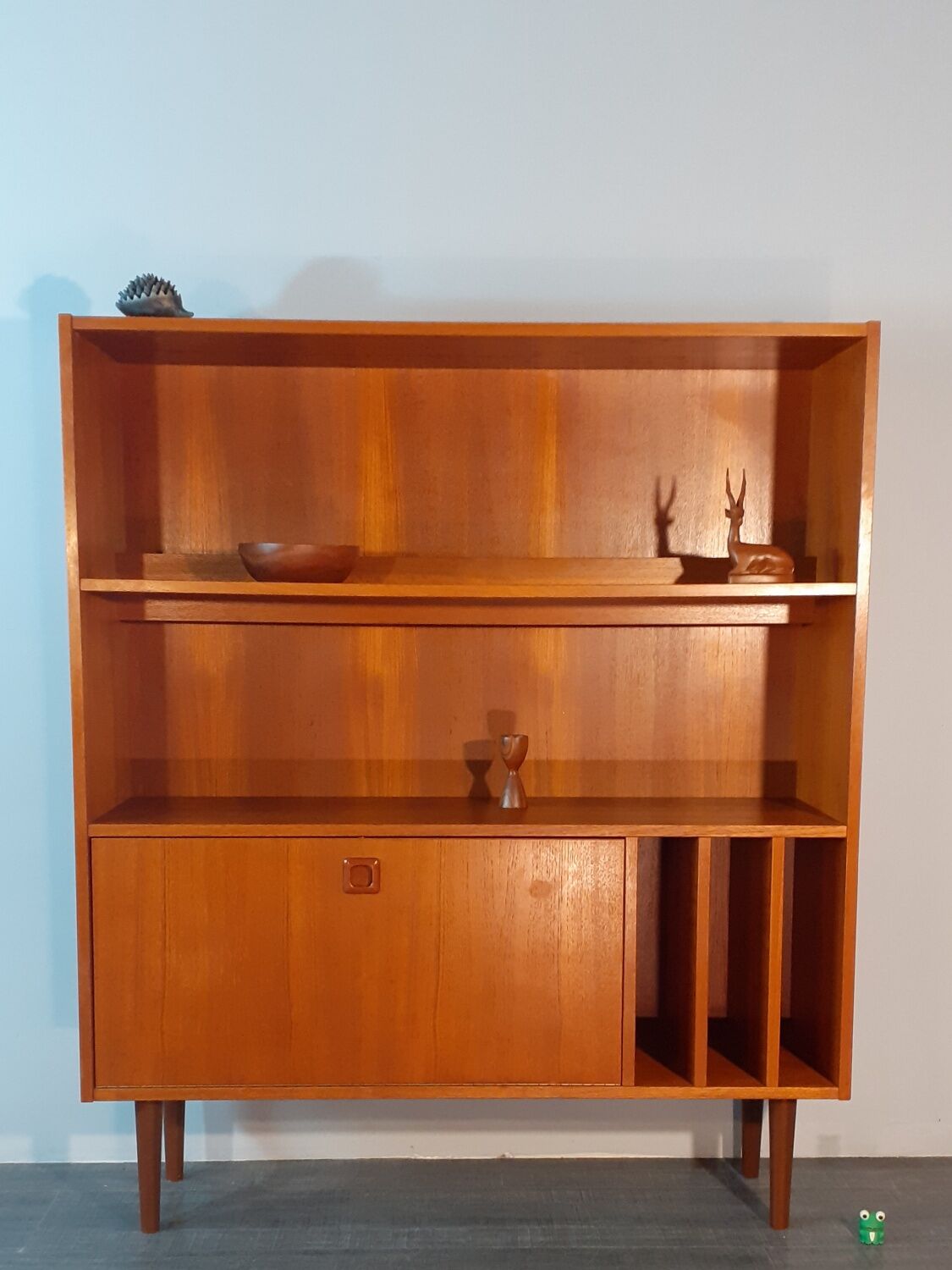Danish Library in Teck, Scandinavian Vintage 1960s