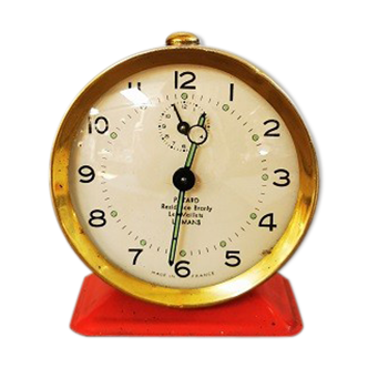 Old vintage mechanical alarm clock retro pad dp071701