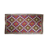 Tapis kilim fait main anatolien 138 x 268 cm