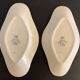 Pair of art deco raviers signed Longwy and numbered, model Gerazine