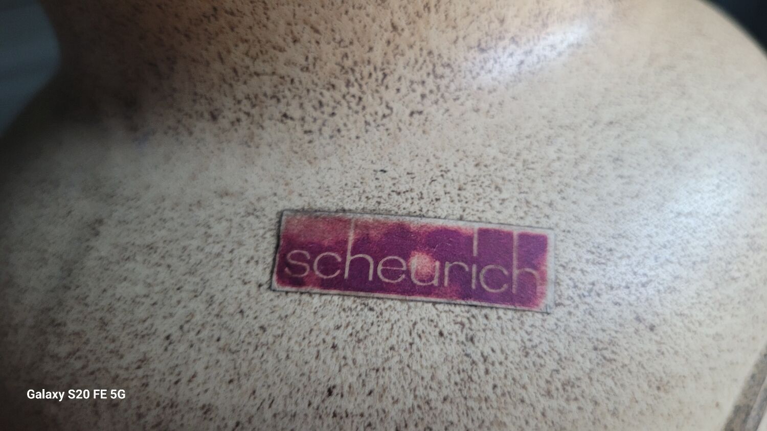 Large 60's Scheurich vase