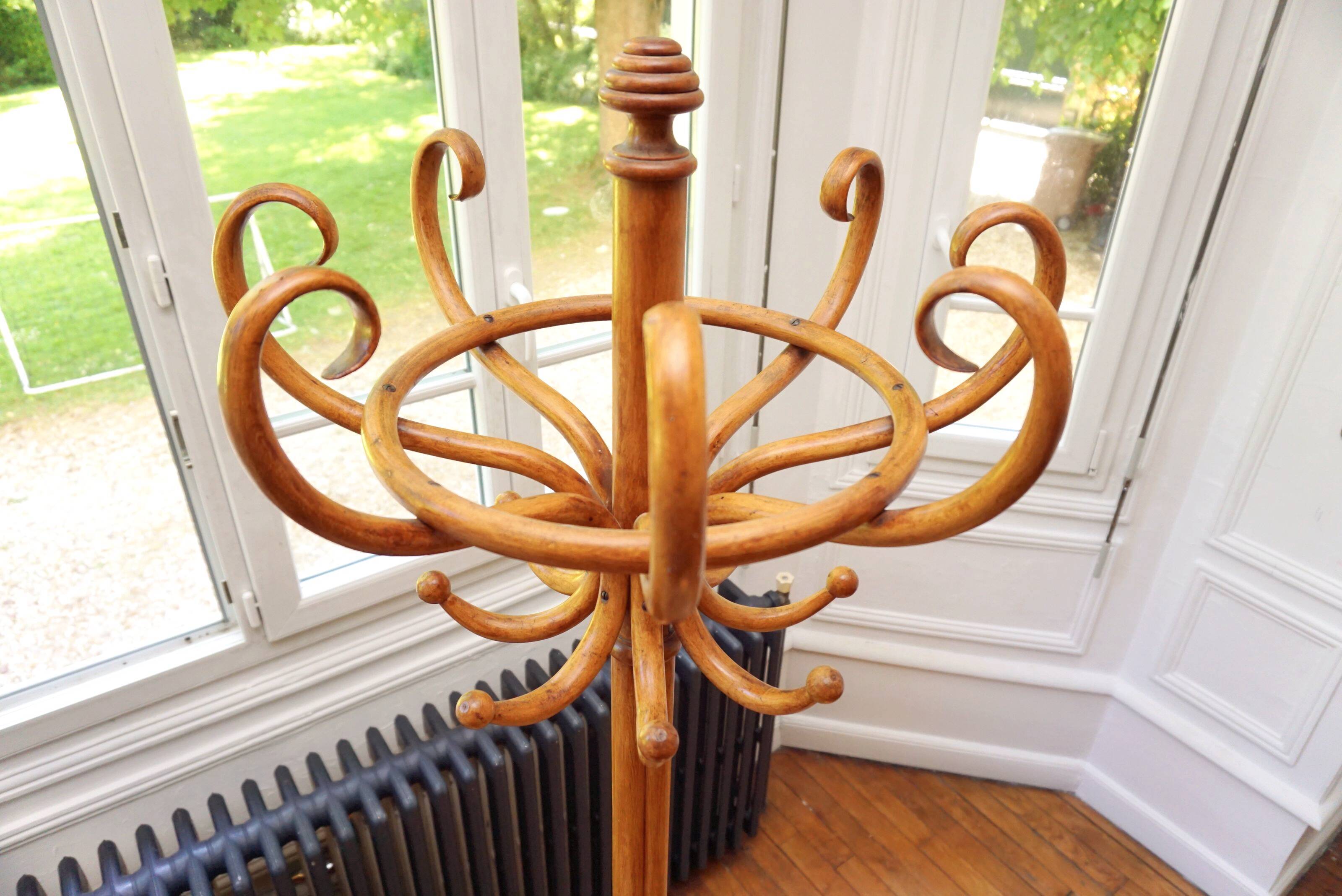 Coat rack Parrot Thonet bentwood