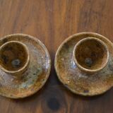 Set of 2 stoneware egg cups