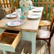 Table de ferme vintage