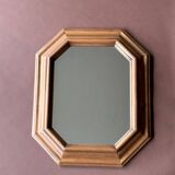 Handcrafted wooden mirror