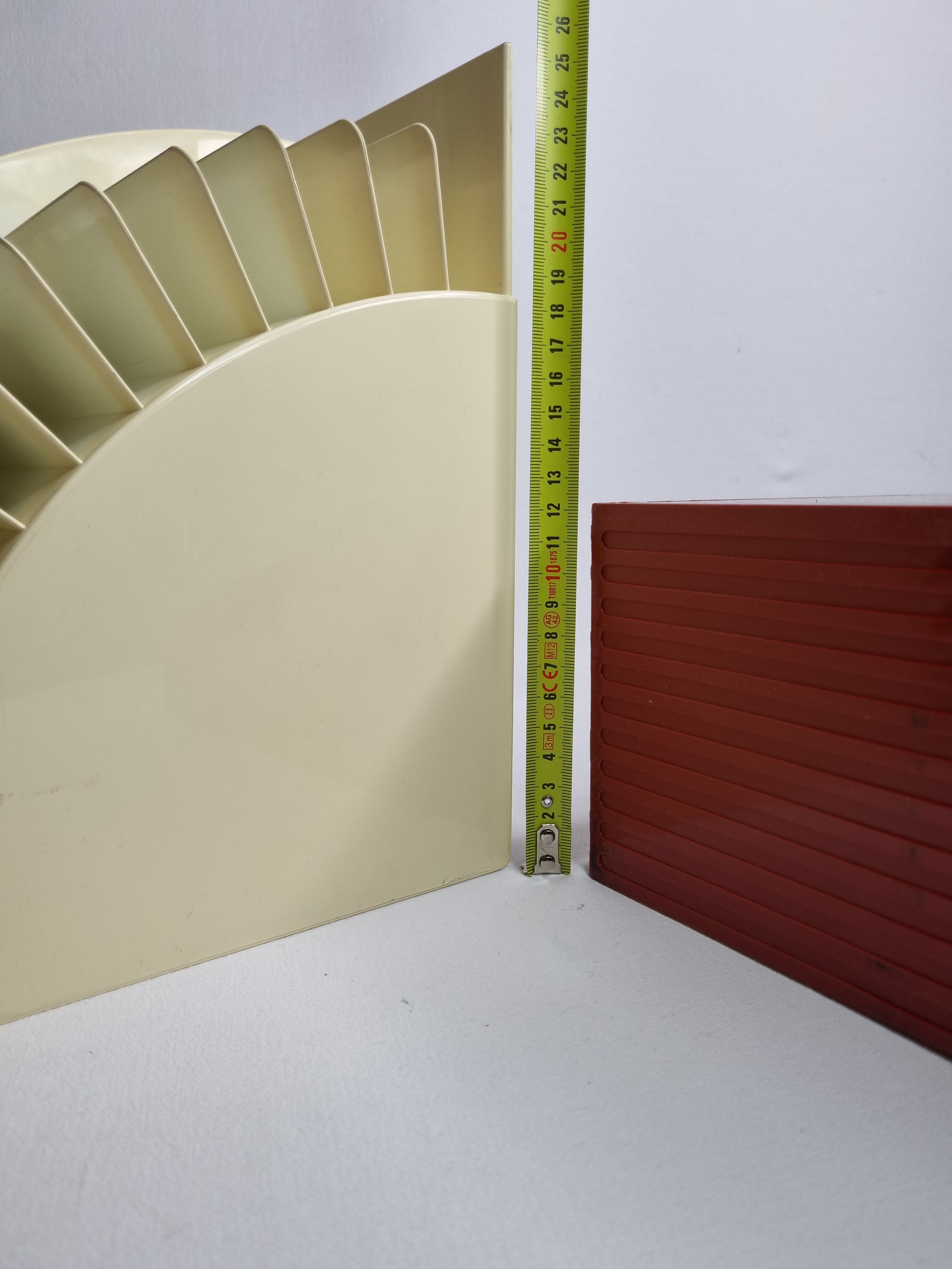 Crayonne vintage vinyl and audio cassette holders