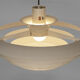 Space age XL pendant light by Fagerhults belysning. Sweden 1970s