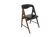 Chaise scandinave en teck en skaï, Danemark, 1960