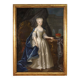 Great 18th century painting, portrait of a young princess