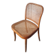 chaise fauteuil vintage en cannage thonet modele 811 design par josef hoffman années 60