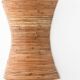 Pair of Organic Rattan Wall Sconces