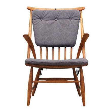 Beech chair, Danish design, 1960s, designer: Illum Wikkelsø, manufacture: N