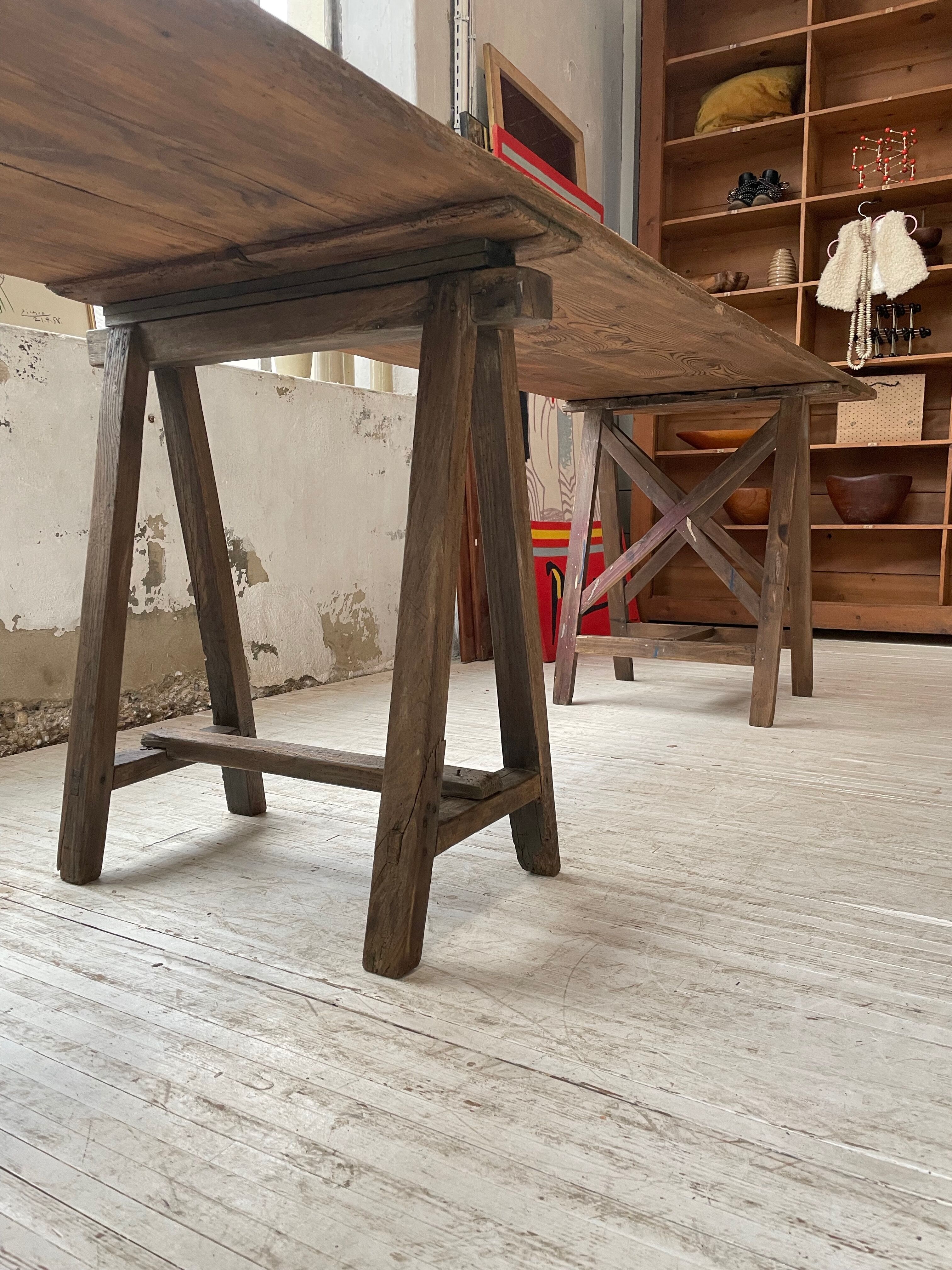 Guinguette table XXL 4m trestles
