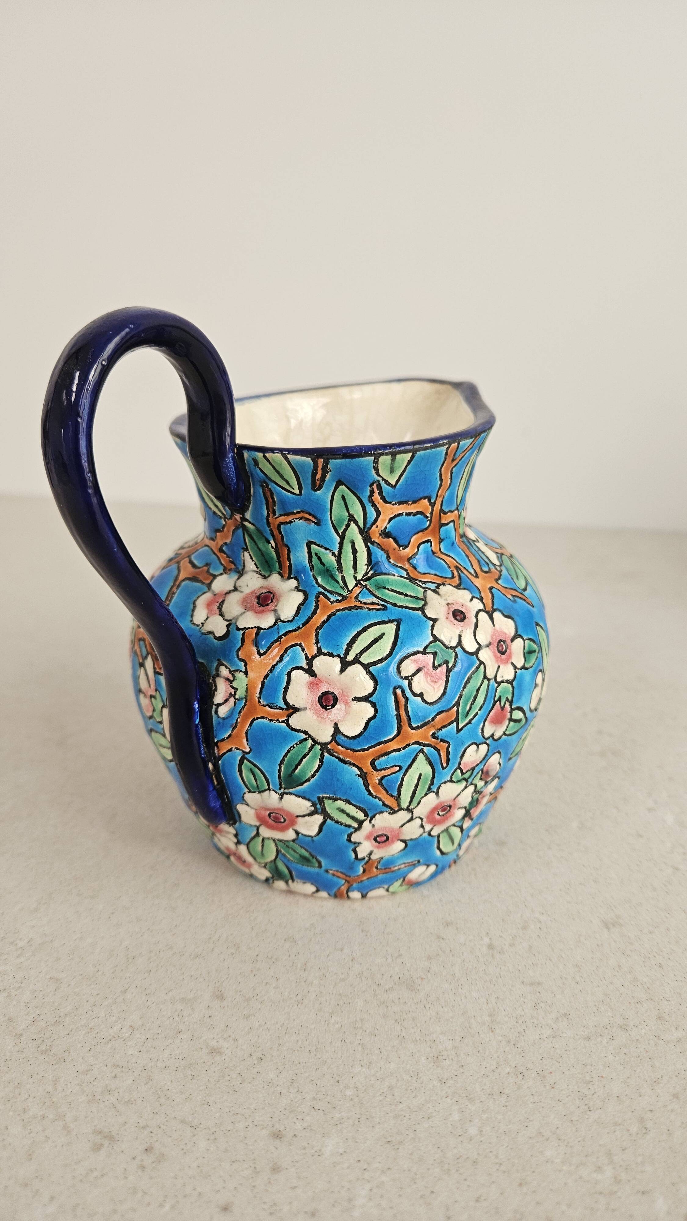 Complete tea/coffee service in Longwy enamel.